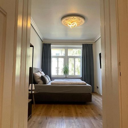 Soul-Apartment Balkon Privatparkplatz 2 Boxspringbetten 55Zoll Tv Wlan Лейпциг Екстер'єр фото