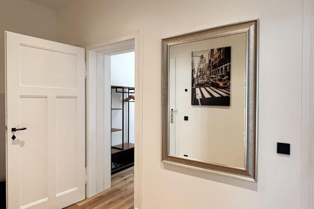 Soul-Apartment Balkon Privatparkplatz 2 Boxspringbetten 55Zoll Tv Wlan Лейпциг Екстер'єр фото